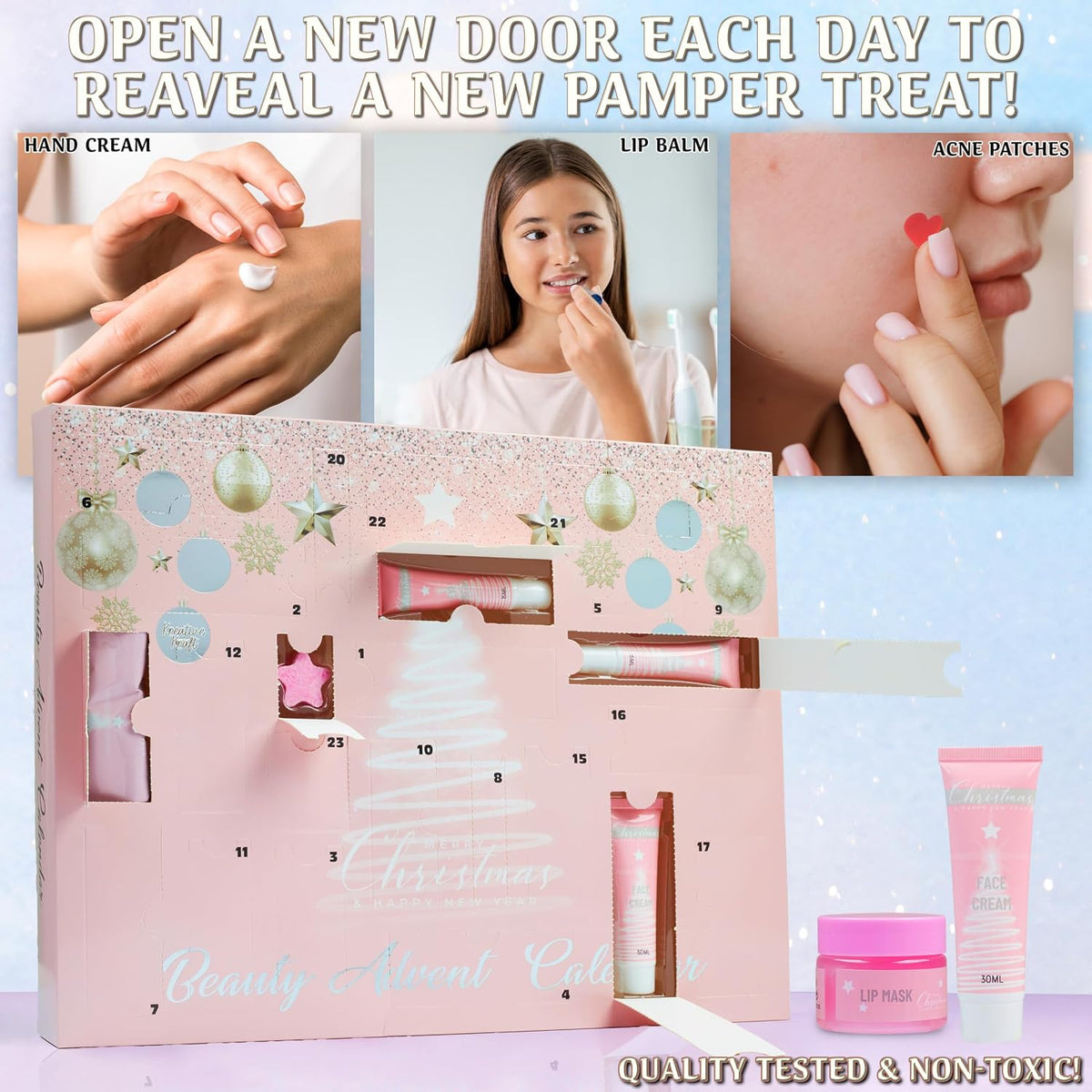 KreativeKraft Kalendarz adwentowy Beauty 2026 – 24 kosmetyki