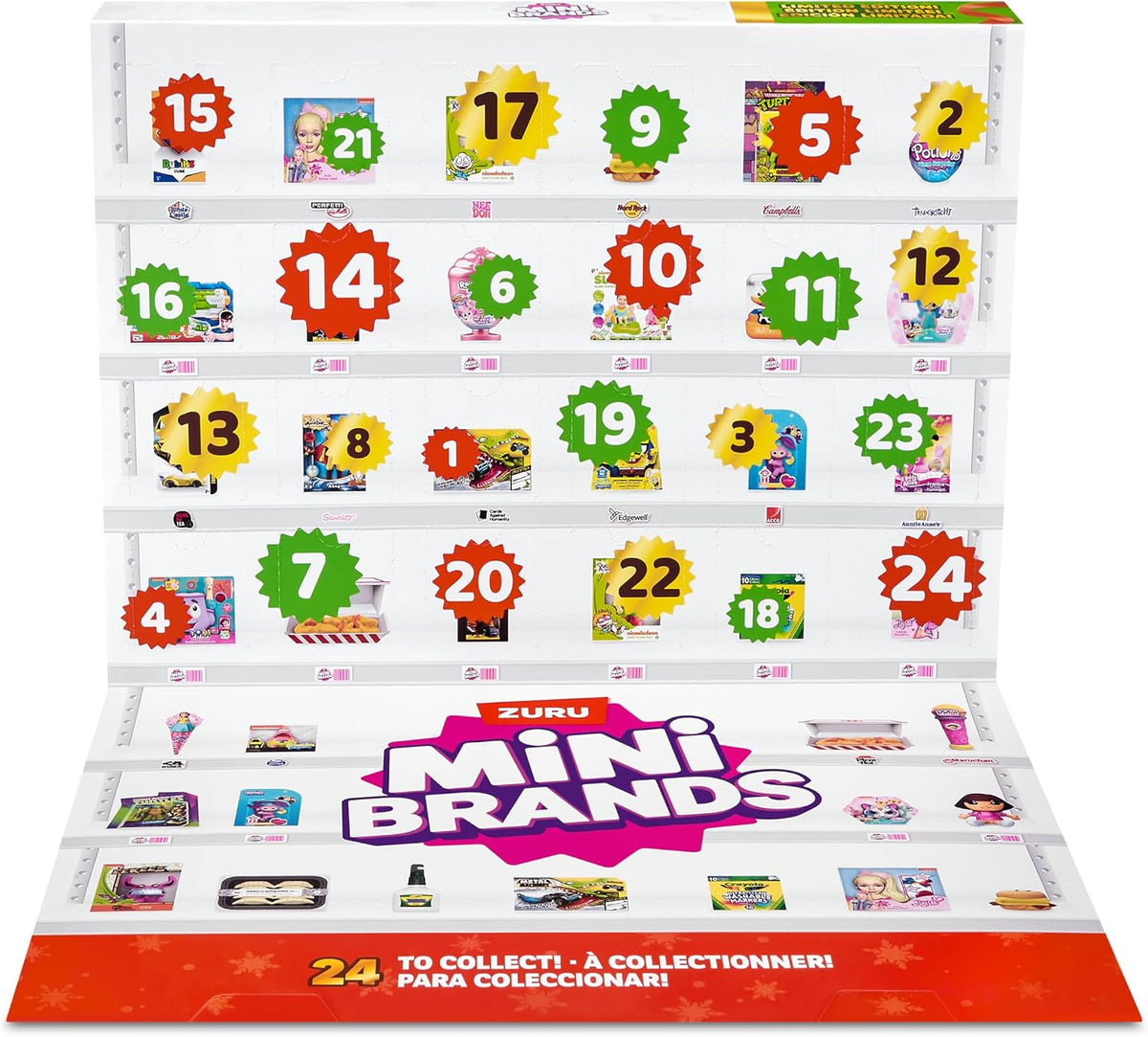 Mini Brands Kalendarz adwentowy z artykułami spożywczymi