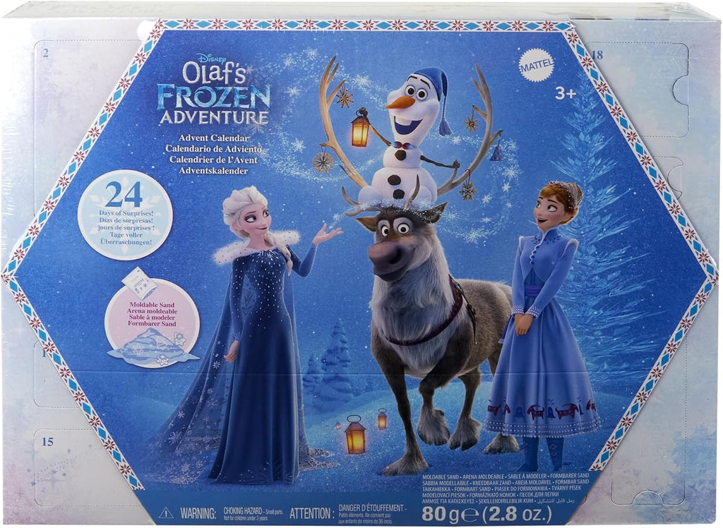 Disney Kraina Lodu Kalendarz adwentowy z lalkami Anną i Elsą