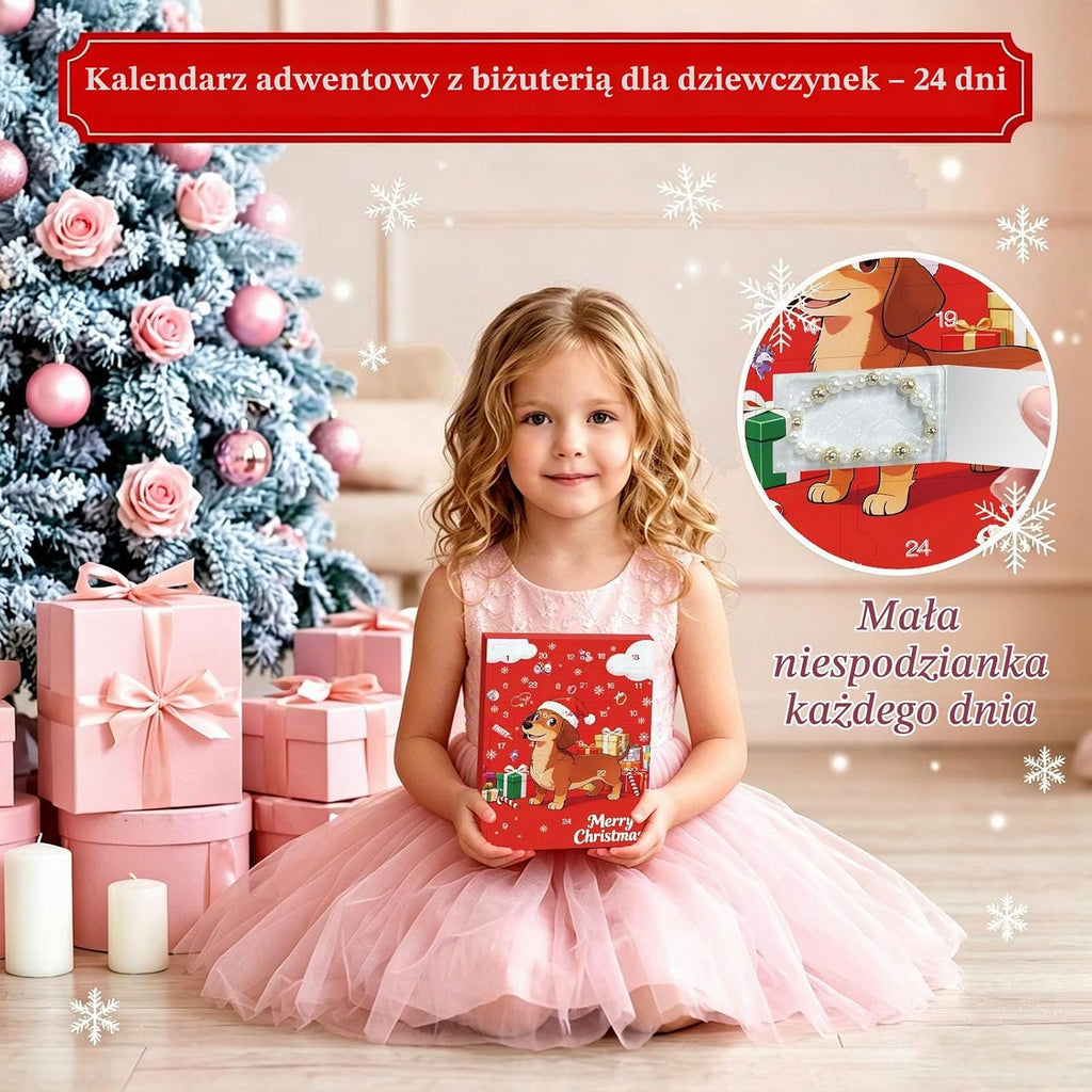 Sudatong Kalendarz adwentowy 2026 dla dziewcząt