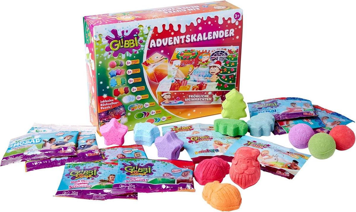 Simba 105953614 – Glibbi kalendarz adwentowy