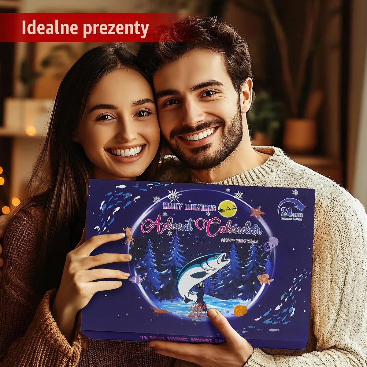 Miaikoe Kalendarz adwentowy z wędkarstwem