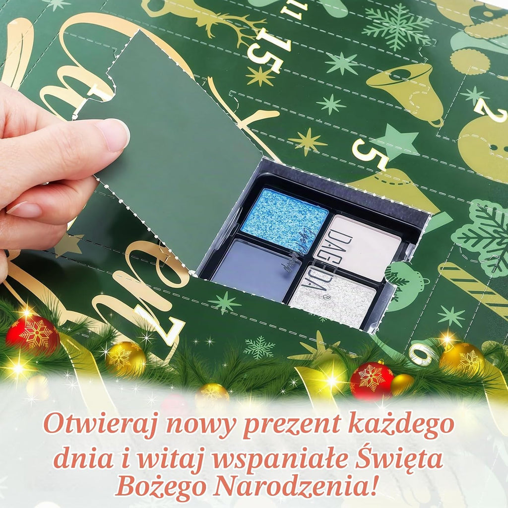 Prreal Kalendarz adwentowy Beauty – 24 kosmetyki do makijażu