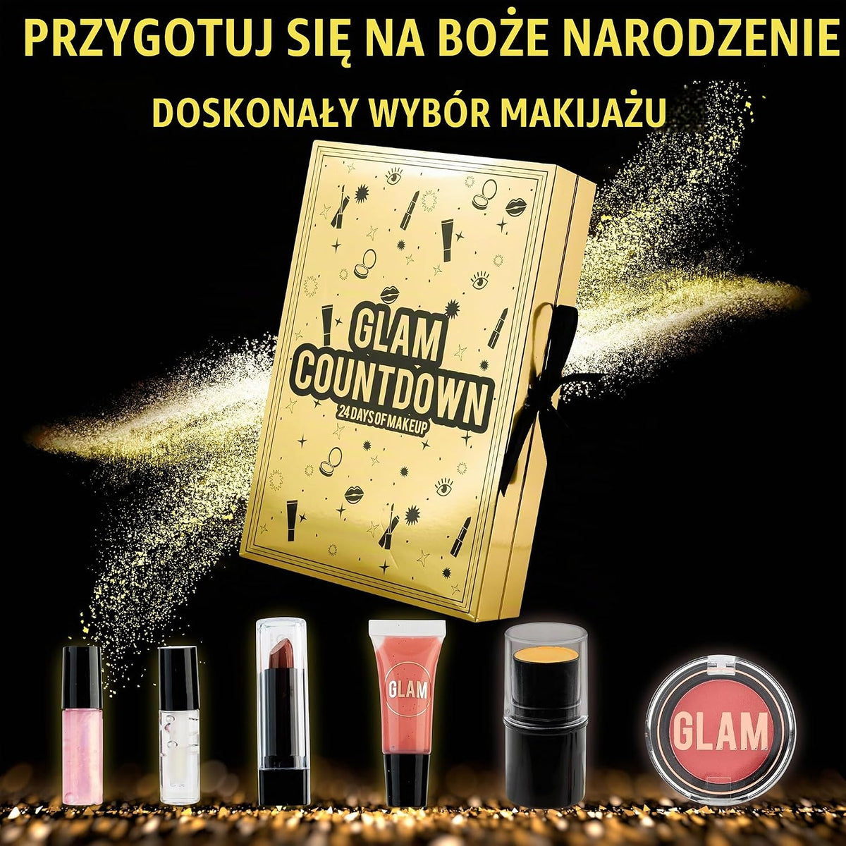 KreativeKraft KreativeKraft Kalendarz adwentowy 2026 damski kalendarz z powrotem na Boże Narodzenie z ze