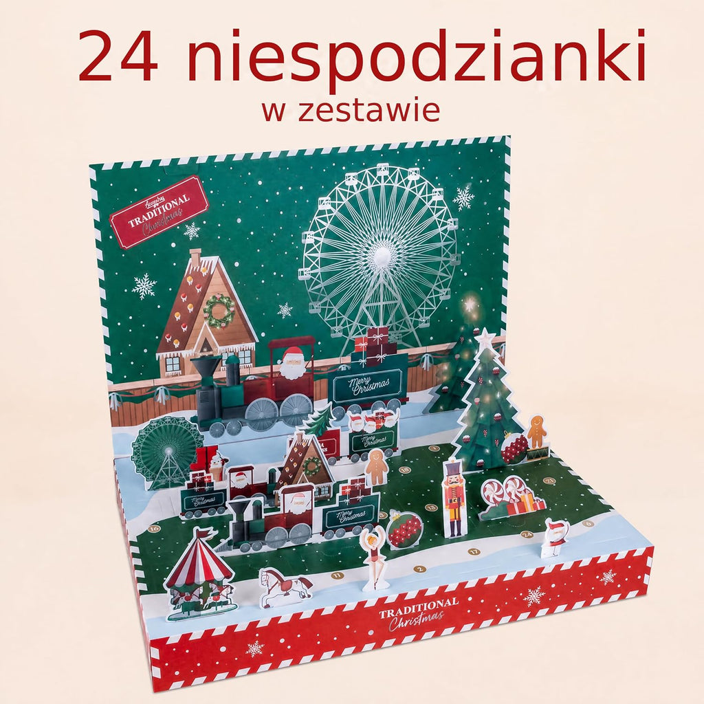 accentra Accentra Kalendarz adwentowy Beauty 2025 z 24 produktami wellness i pielęgnacji ciała – ka