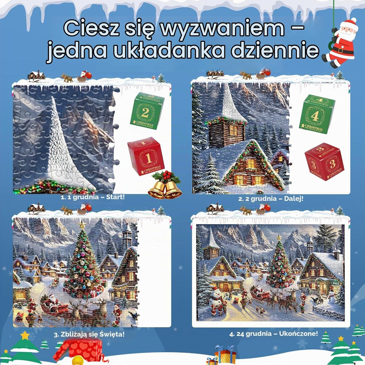 Grestar Kalendarz adwentowy na rok 2025 – puzzle