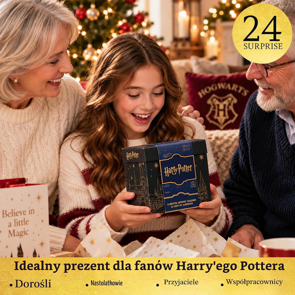 Get Trend Kalendarz adwentowy z zawieskami Harry Potter od Get Trend
