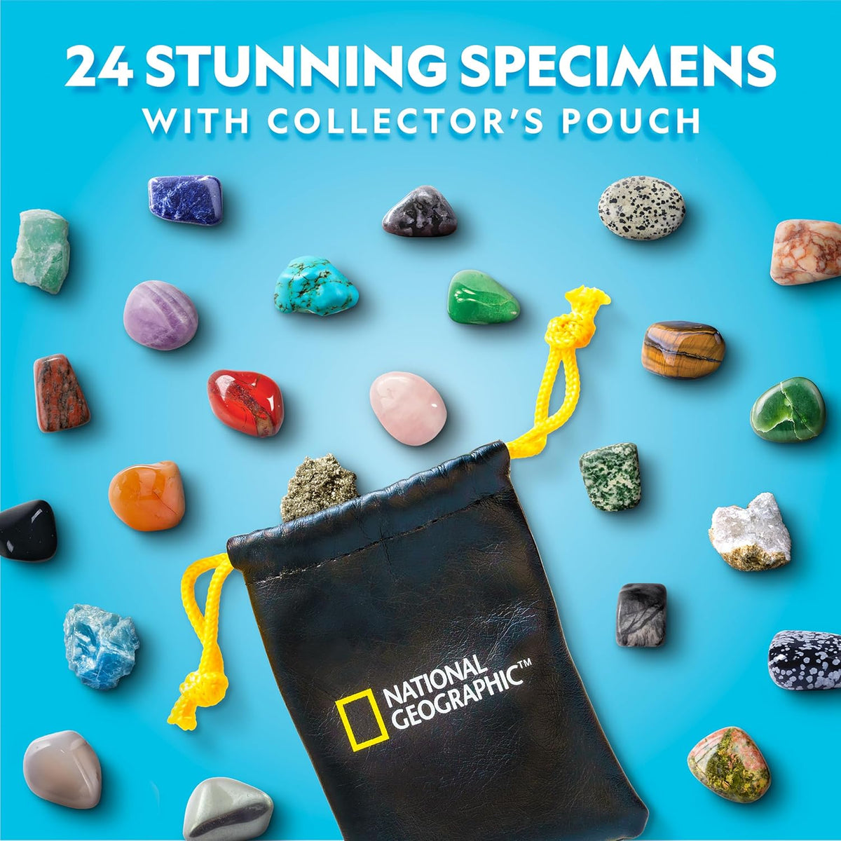 National Geographic Kalendarz adwentowy – 24 kamienie szlachetne