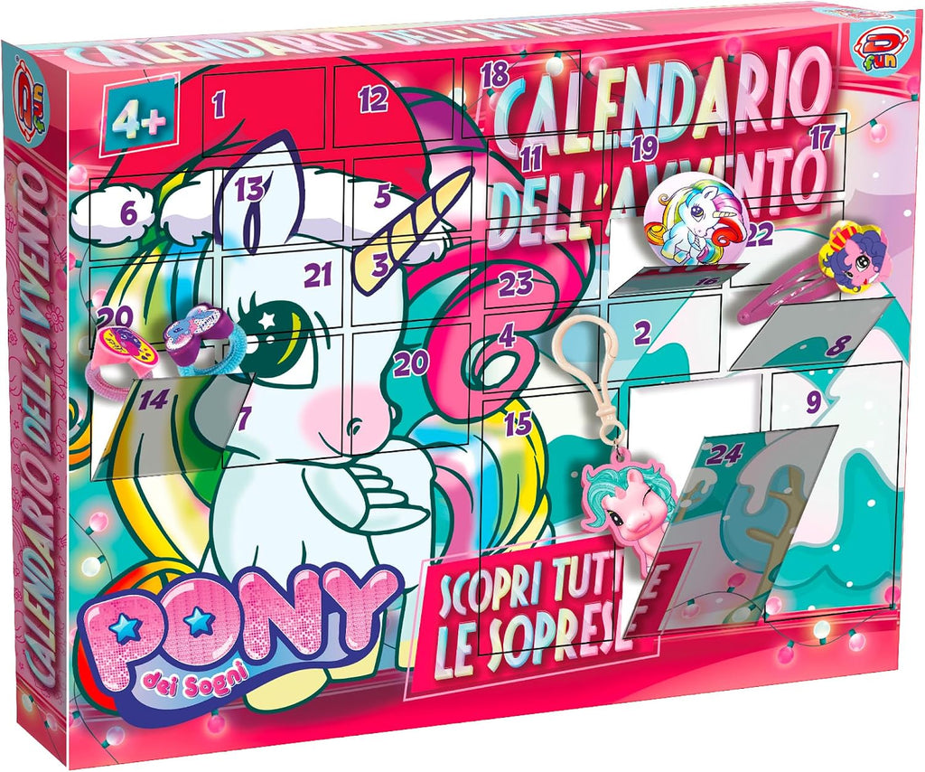 DYNIT D-FUN - Kalendarz adwentowy Pony, DIP77238