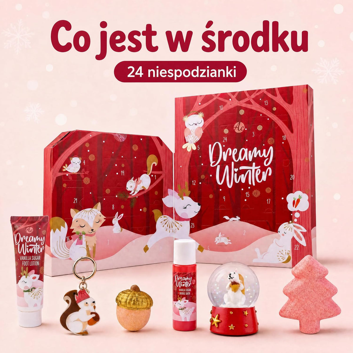 Accentra Kalendarz adwentowy Dream Winter z 24 niespodziankami