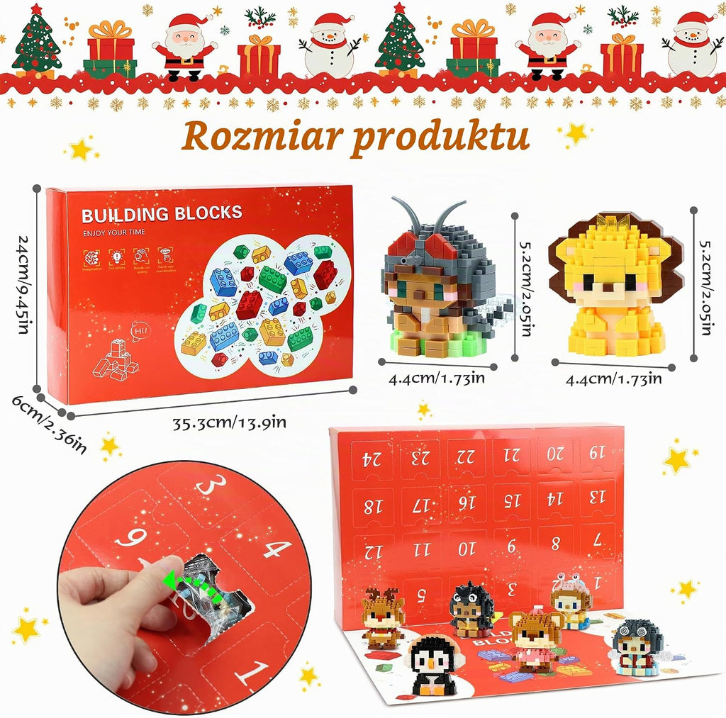 DBPBToU Kalendarz adwentowy Kinder 2024 – 24 sztuki