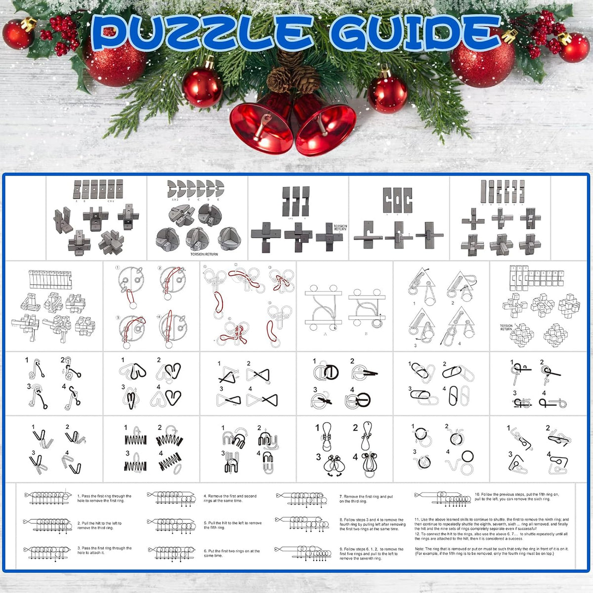 Pozemu Kalendarz adwentowy 2024 Puzzle dla dorosłych
