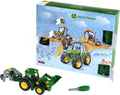 Theo Klein Kalendarz adwentowy traktor John Deere do skręcania