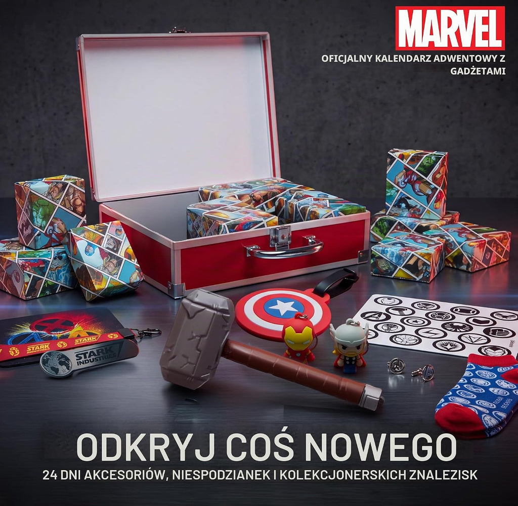 Get Trend Get Trend Marvel Avengers Spiderman kalendarz adwentowy 2026 dla dorosłych