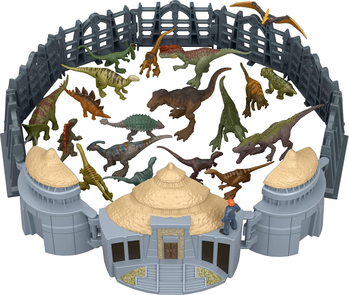 Mattel Jurassic World Kalendarz adwentowy – 19 mini dinozaurów
