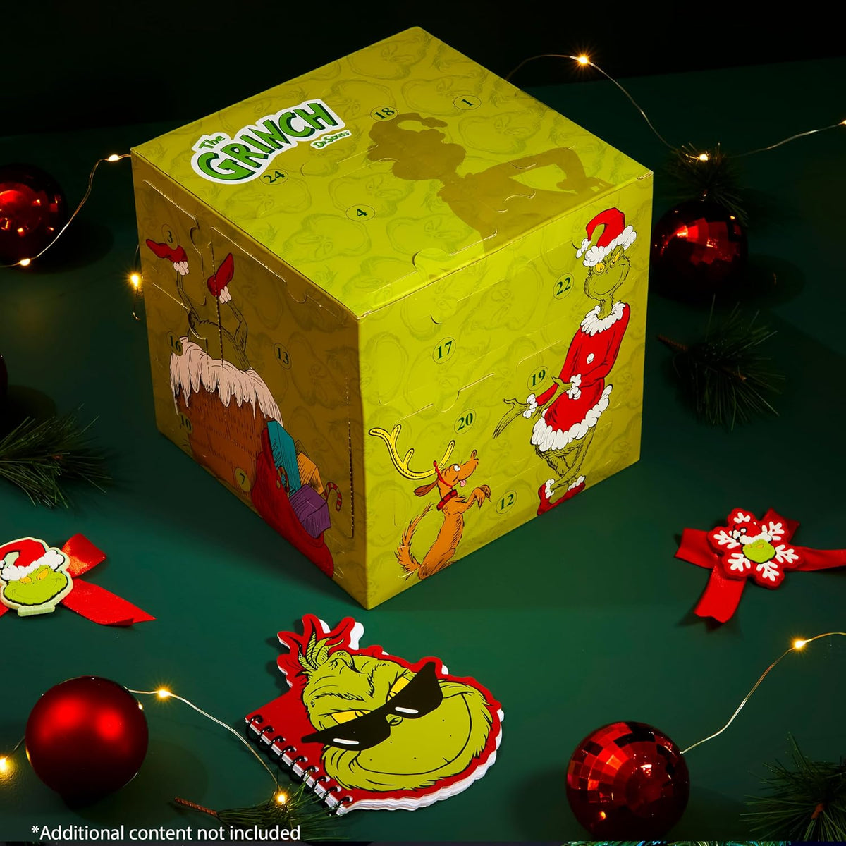 The Grinch Kalendarz adwentowy 2025 nastolatki dorośli kalendarz