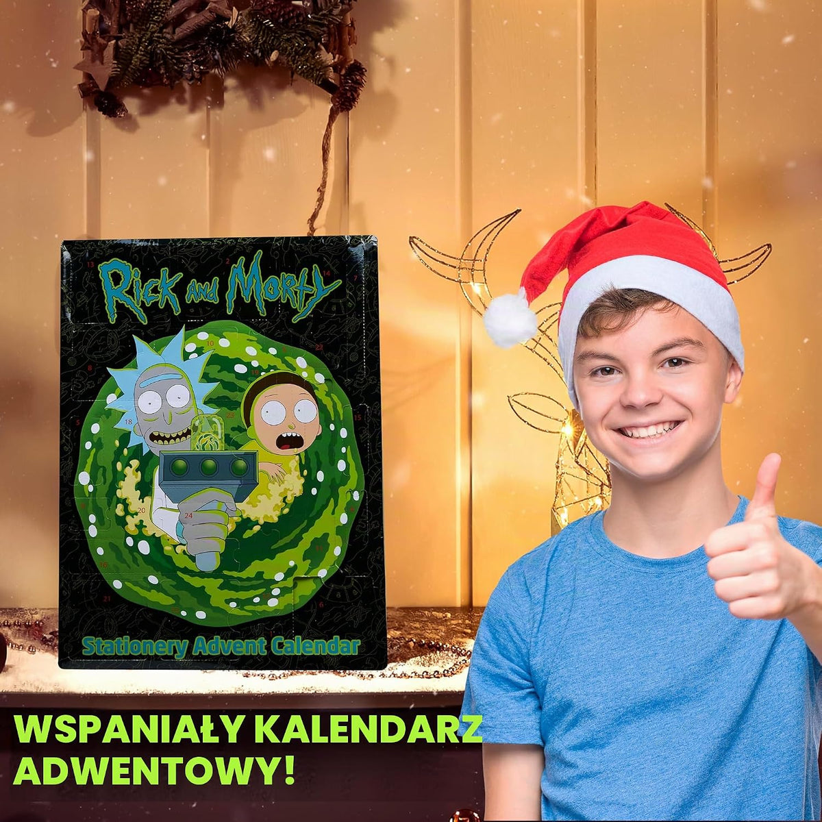 RICK AND MORTY Kalendarz adwentowy – 24 gadżety z multiwersum
