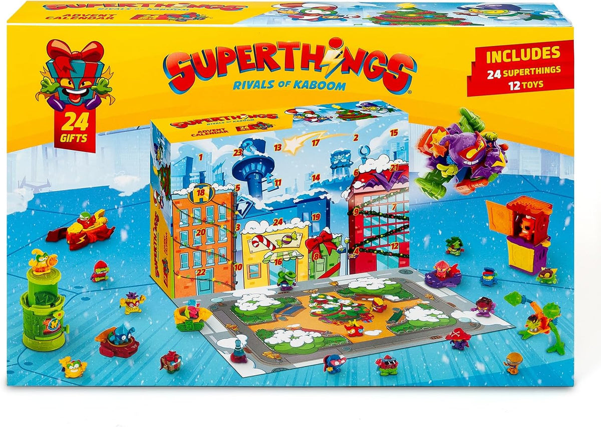 SuperThings Kalendarz adwentowy – 24 prezenty i edycja limitowana