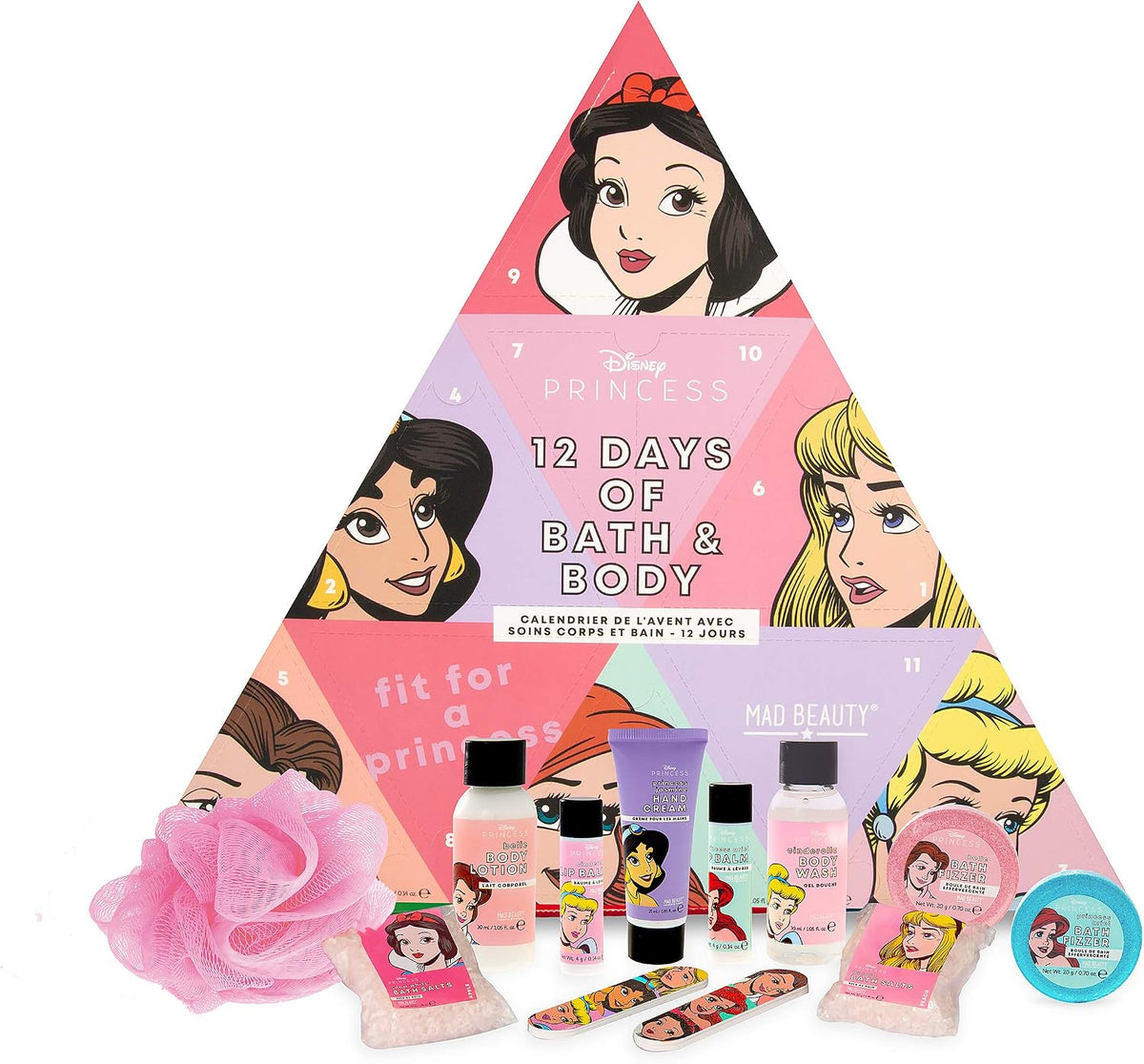 MAD Beauty Prezenty Maia Disney Princess 12 Day Advent Calendar