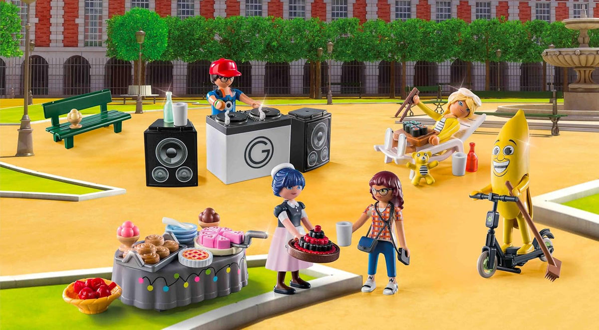 PLAYMOBIL Miraculous 71344 Kalendarz adwentowy Miraculum: Piknik