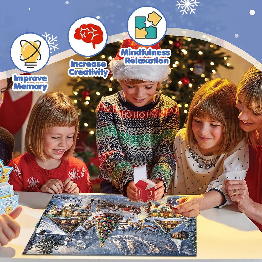 Grestar Kalendarz adwentowy na rok 2025 – puzzle