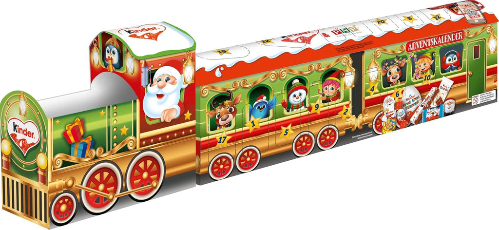 Kinder Kinder Kalendarz adwentowy pociągu 3D - pudełko 221g