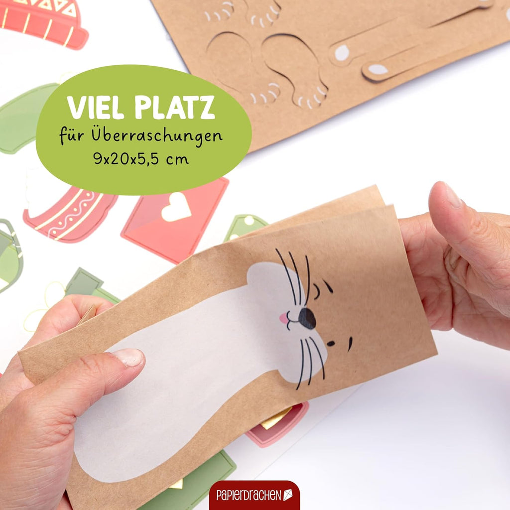 Papierdrachen Kalendarz adwentowy 2025 – wzór 2