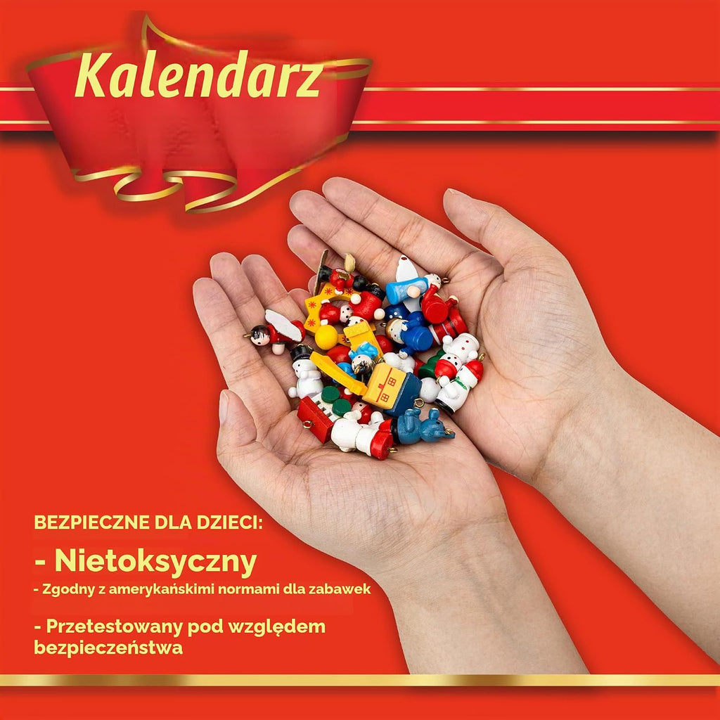 JOYIN świąteczny kalendarz adwentowy z odliczaniem