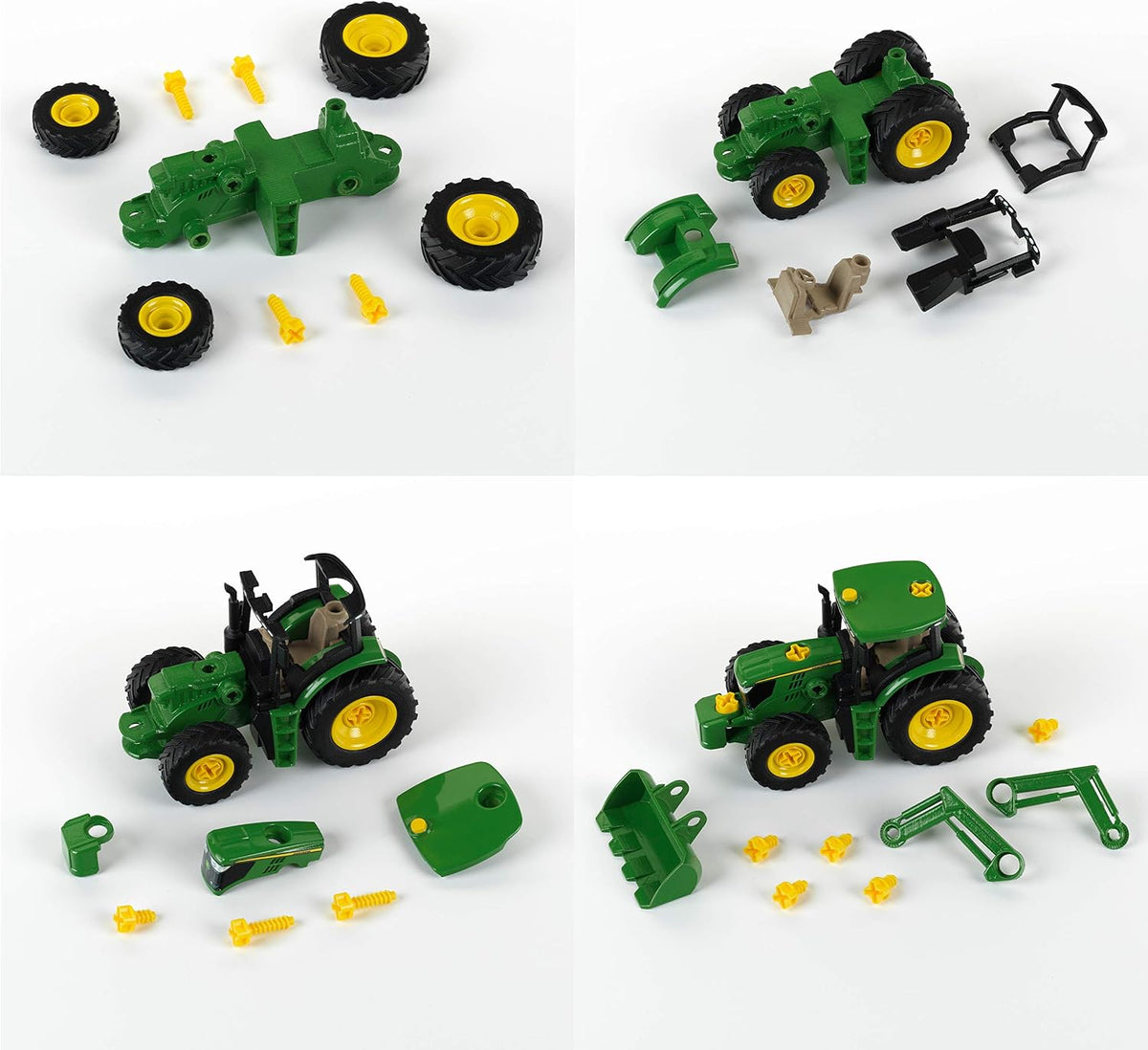 Theo Klein Kalendarz adwentowy traktor John Deere do skręcania