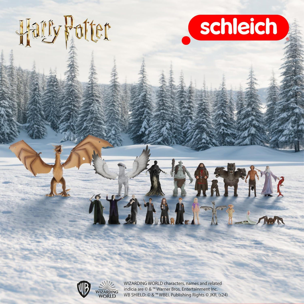 schleich HARRY POTTER 99175 Kalendarz adwentowy – 24 figurki