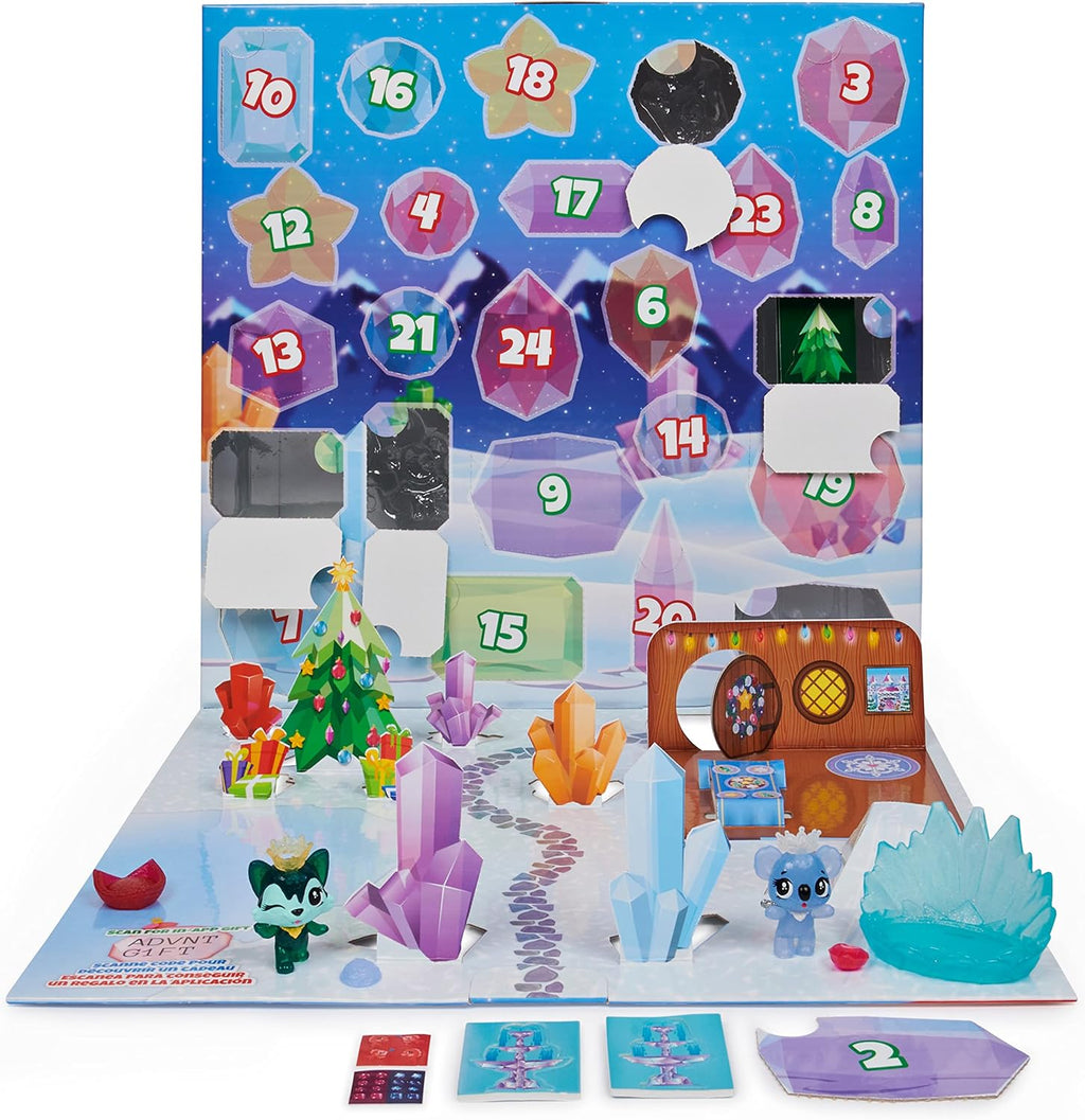 Hatchimals Crystal Christmas Kalendarz adwentowy – 100+ niespodzianek