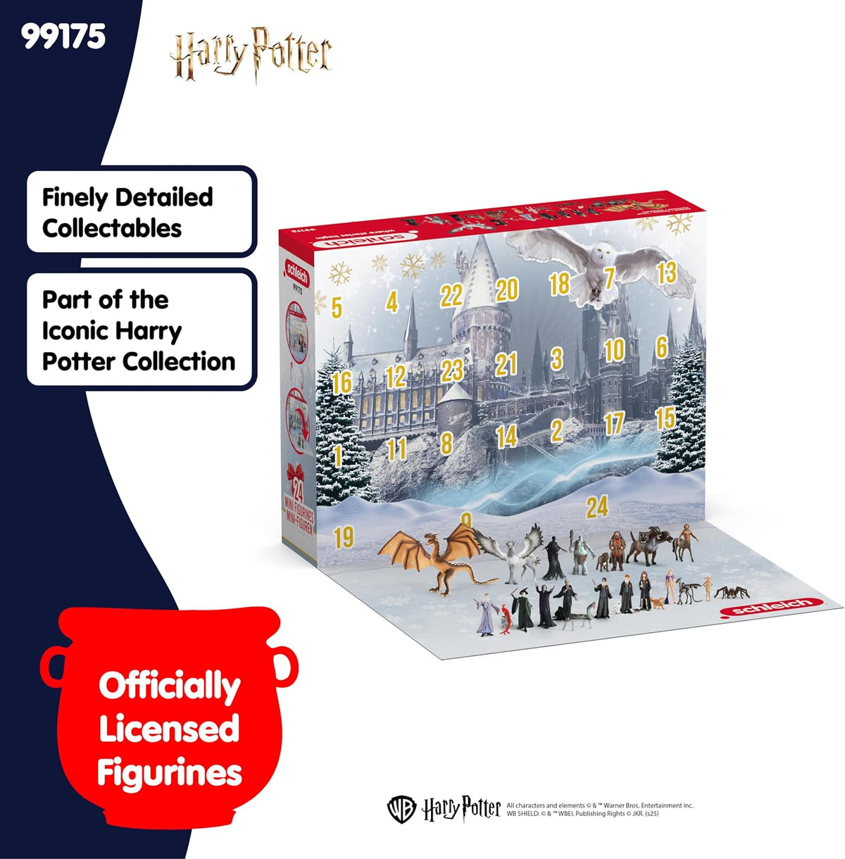 schleich HARRY POTTER 99175 Kalendarz adwentowy – 24 figurki