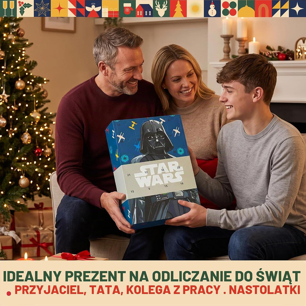 Get Trend Get Trend Star Wars Skarpety Kalendarz adwentowy 2026 dla mężczyzn