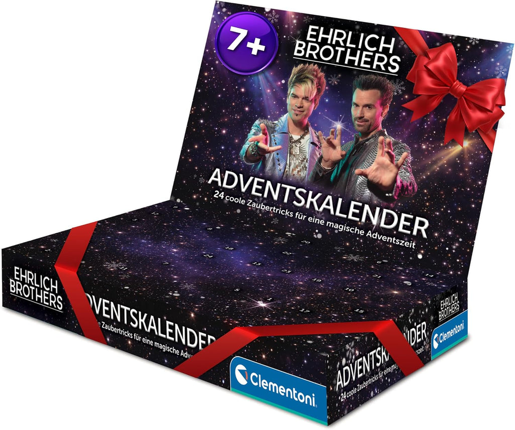 Clementoni Clementoni Ehrlich Brothers kalendarz adwentowy 2026 – kalendarz bożonarodzeniowy z 24 mag
