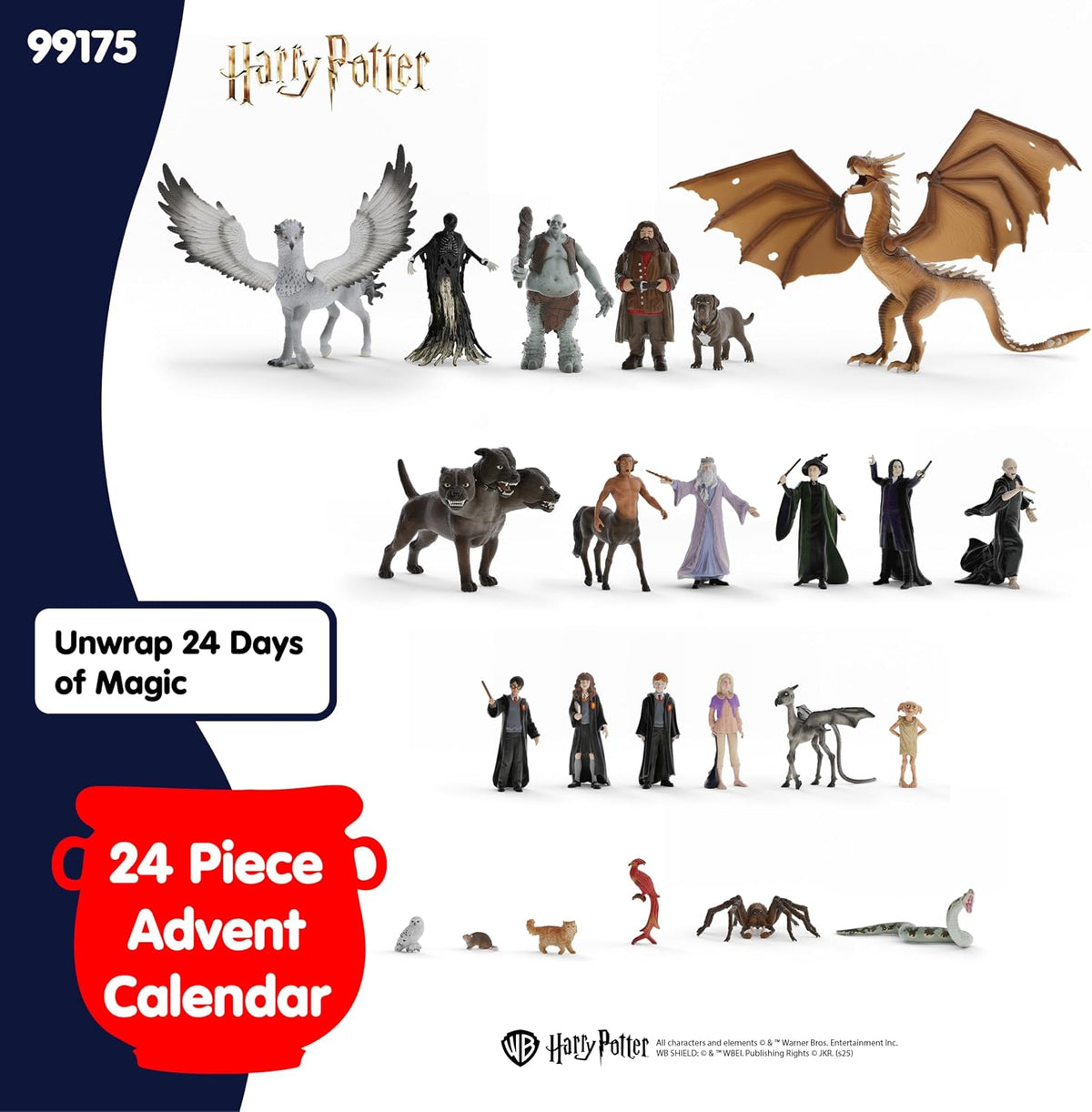 schleich HARRY POTTER 99175 Kalendarz adwentowy – 24 figurki