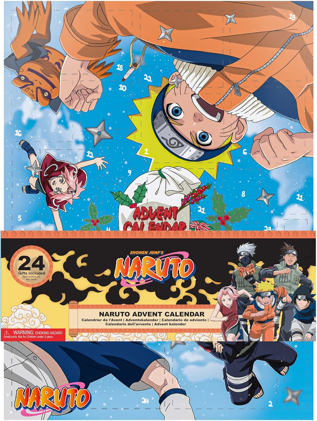 Cinereplicas Naruto Kalendarz adwentowy – 24 prezenty, licencja
