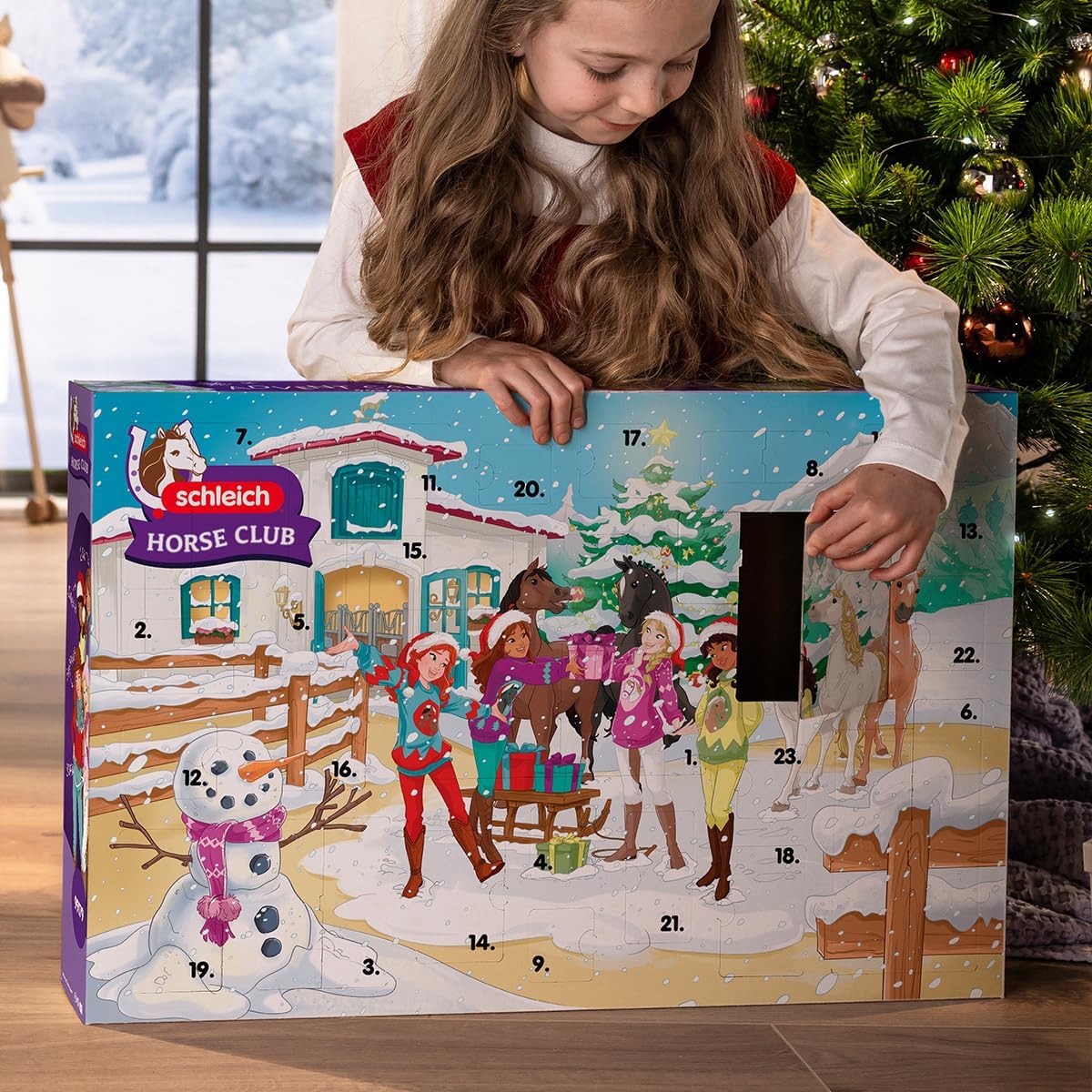 Schleich HORSE CLUB – Duży kalendarz adwentowy 2025