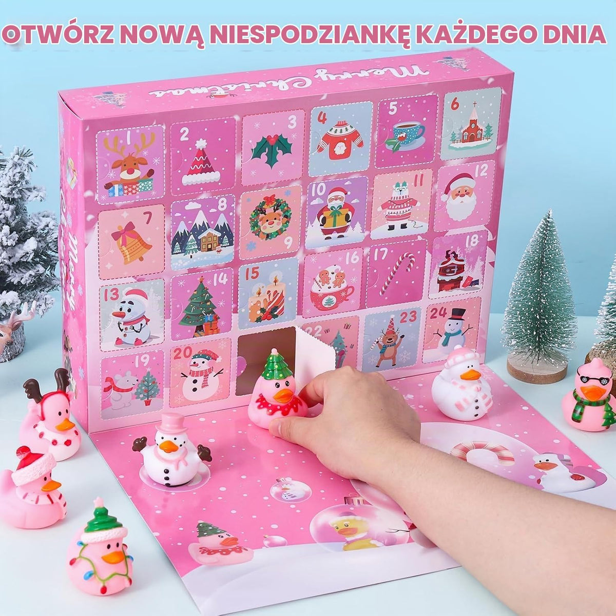 KAHEIGN Kalendarz adwentowy 2024 – prezenty świąteczne