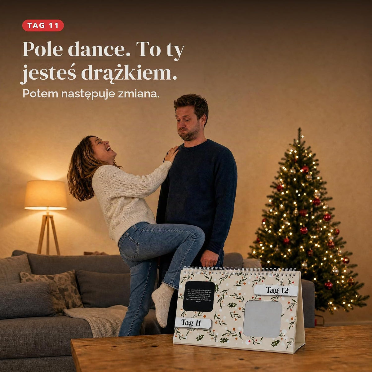 Kalendarz adwentowy dla par – 24 randki do zdrapywania