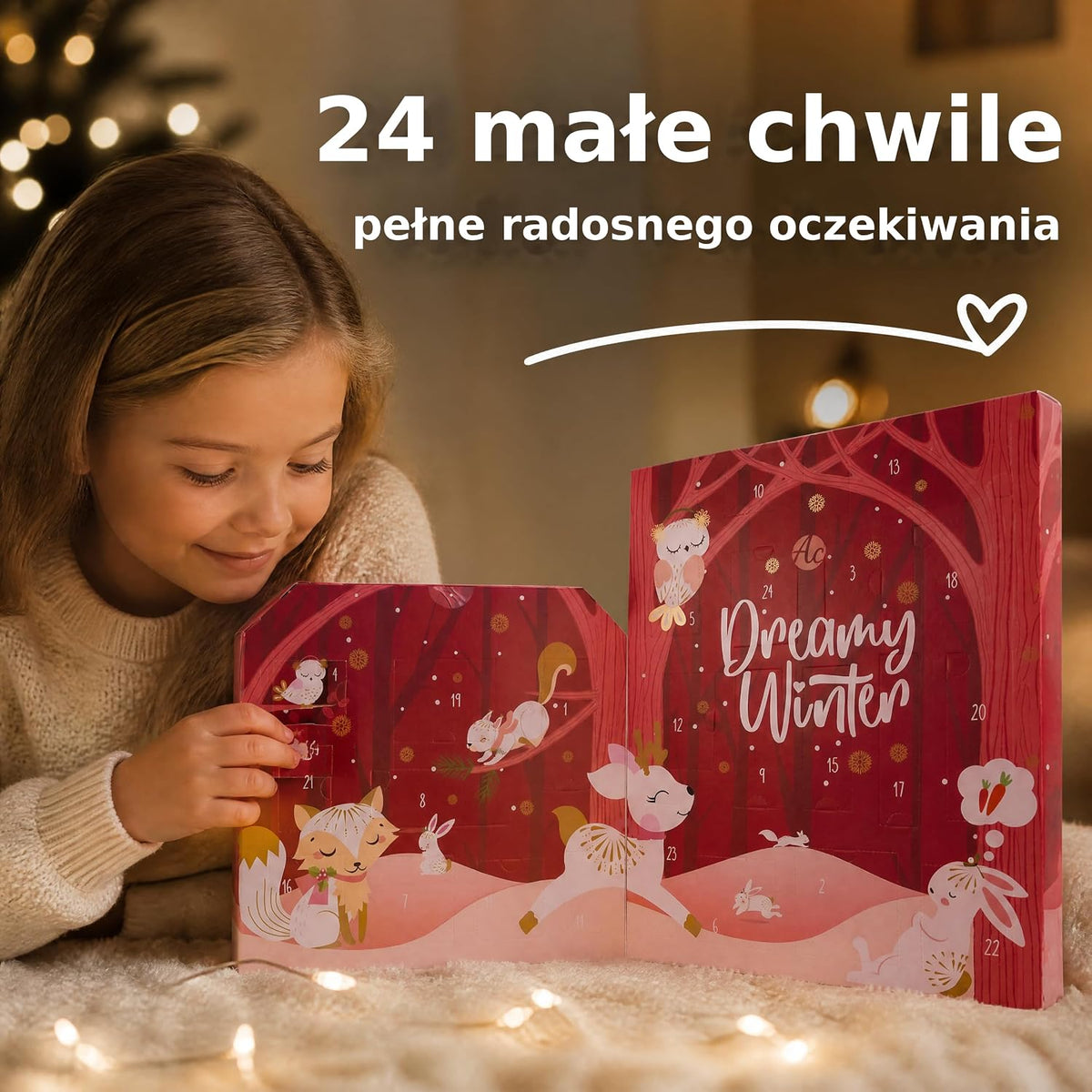Accentra Kalendarz adwentowy Dream Winter z 24 niespodziankami
