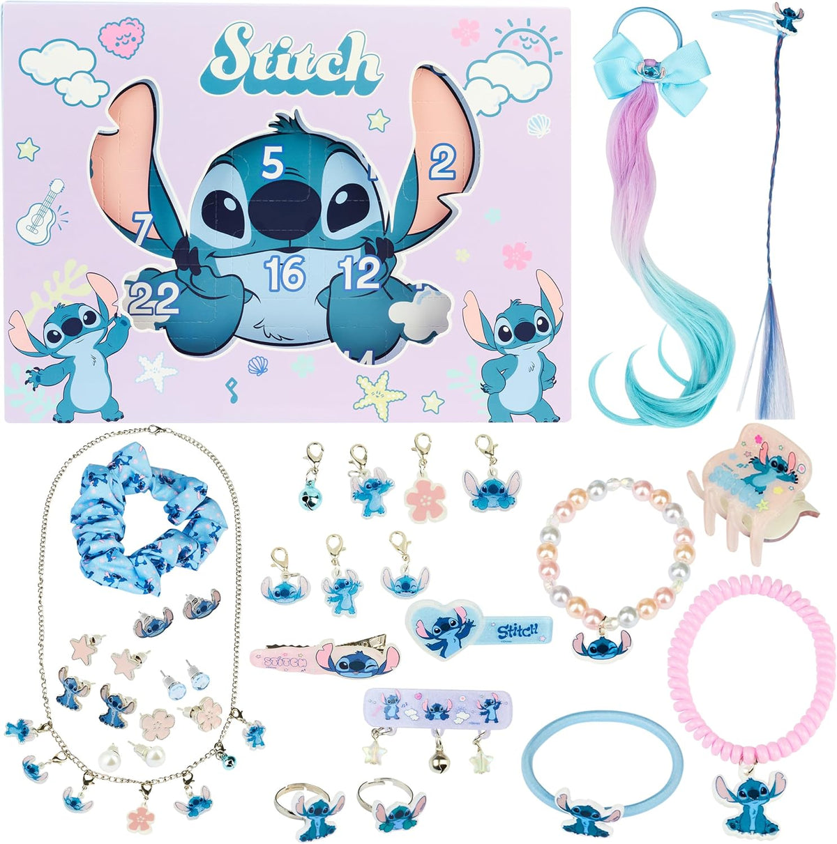 Get Trend Disney Stitch kalendarz adwentowy 2025 dla dziewcząt