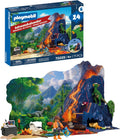 PLAYMOBIL PLAYMOBIL | Dinos | Kalendarz adwentowy: Wyprawa dinozaurów | 24-dniowa przygoda z badacze