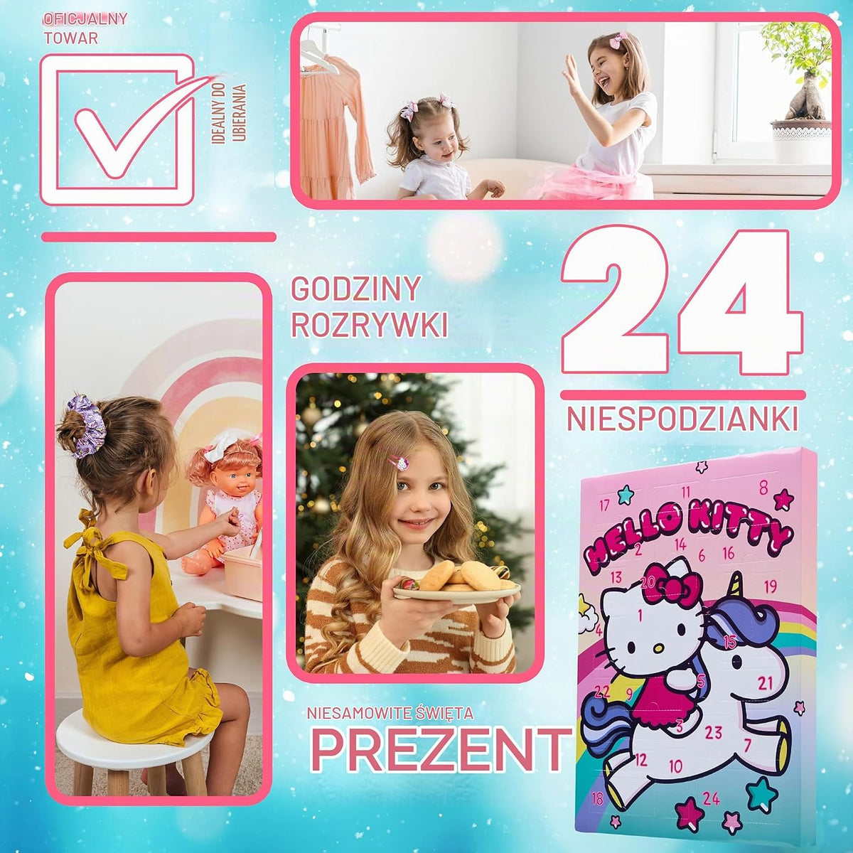 Hello Kitty Kalendarz adwentowy 2024