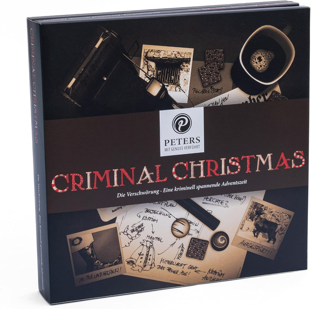 Peters Mit Genuss verführt Peters kalendarz adwentowy "Criminal Christmas", 1 opakowanie (1 x 255 g) to wyjątkowy pre