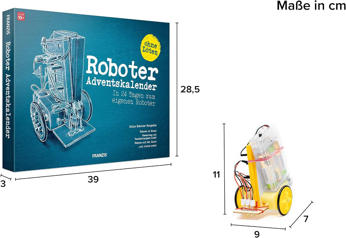 Franzis Franzis Kalendarz Adwentowy Robot, 67161-5