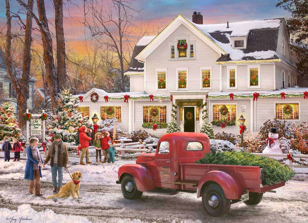 Vermont Christmas Company The Inn at Christmas Jigsaw Puzzle kalendarz adwentowy 1000 elementów od Vermont Christmas
