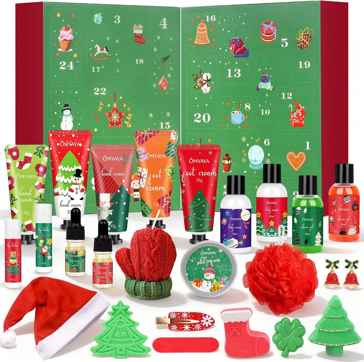 ZKONLY Kalendarz adwentowy 2026 dla kobiet, 24 dni Selfcare Beauty, prezenty