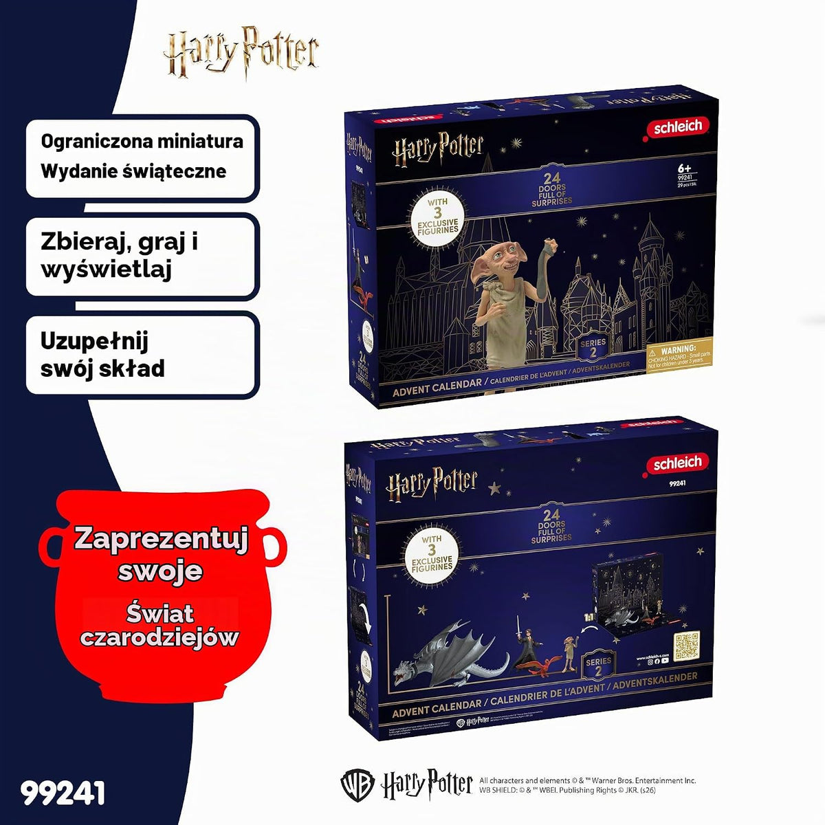 Schleich HARRY POTTER – Kalendarz Adwentowy 2026 Harry Potter 99241