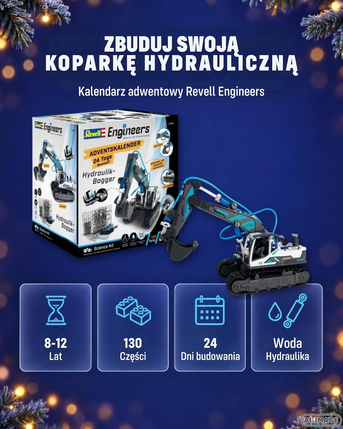 Revell Kalendarz adwentowy dla inżynierów