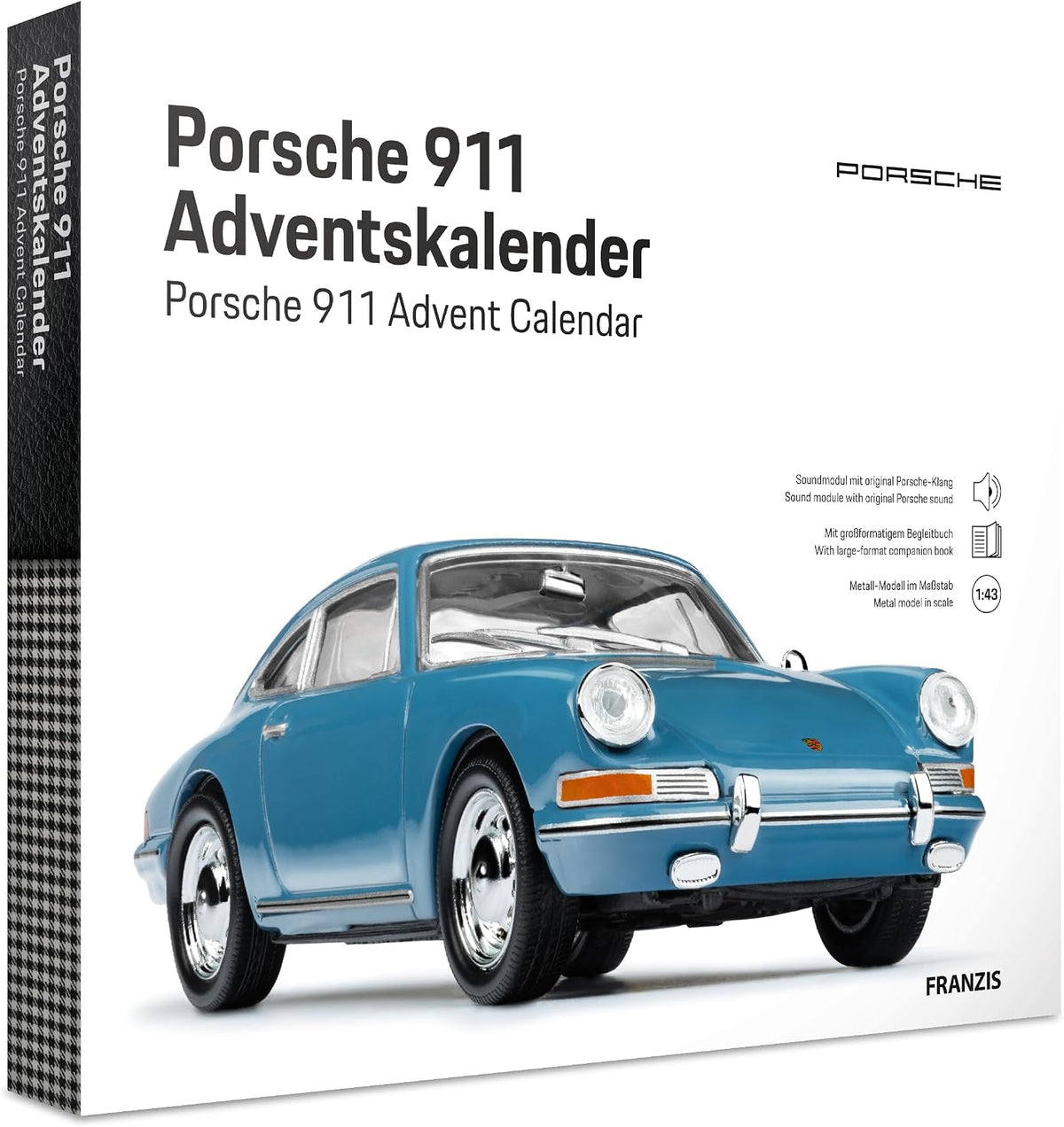 Franzis FRANZIS Porsche 911 55199 Kalendarz adwentowy Czerwony metalowy